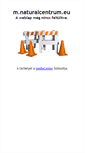 Mobile Screenshot of naturalcentrum.eu