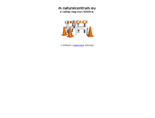 Tablet Screenshot of naturalcentrum.eu
